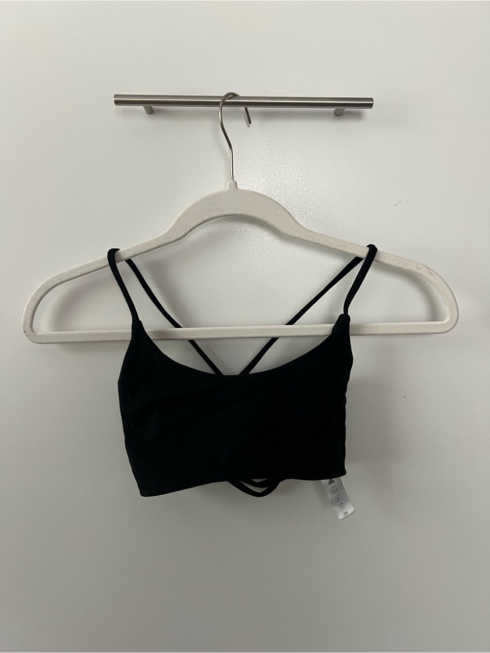 Amazon Black Strappy with Crisscross Back